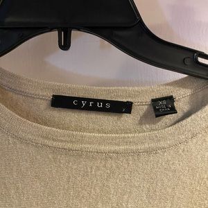 Cyrus XS Fringe Sweater